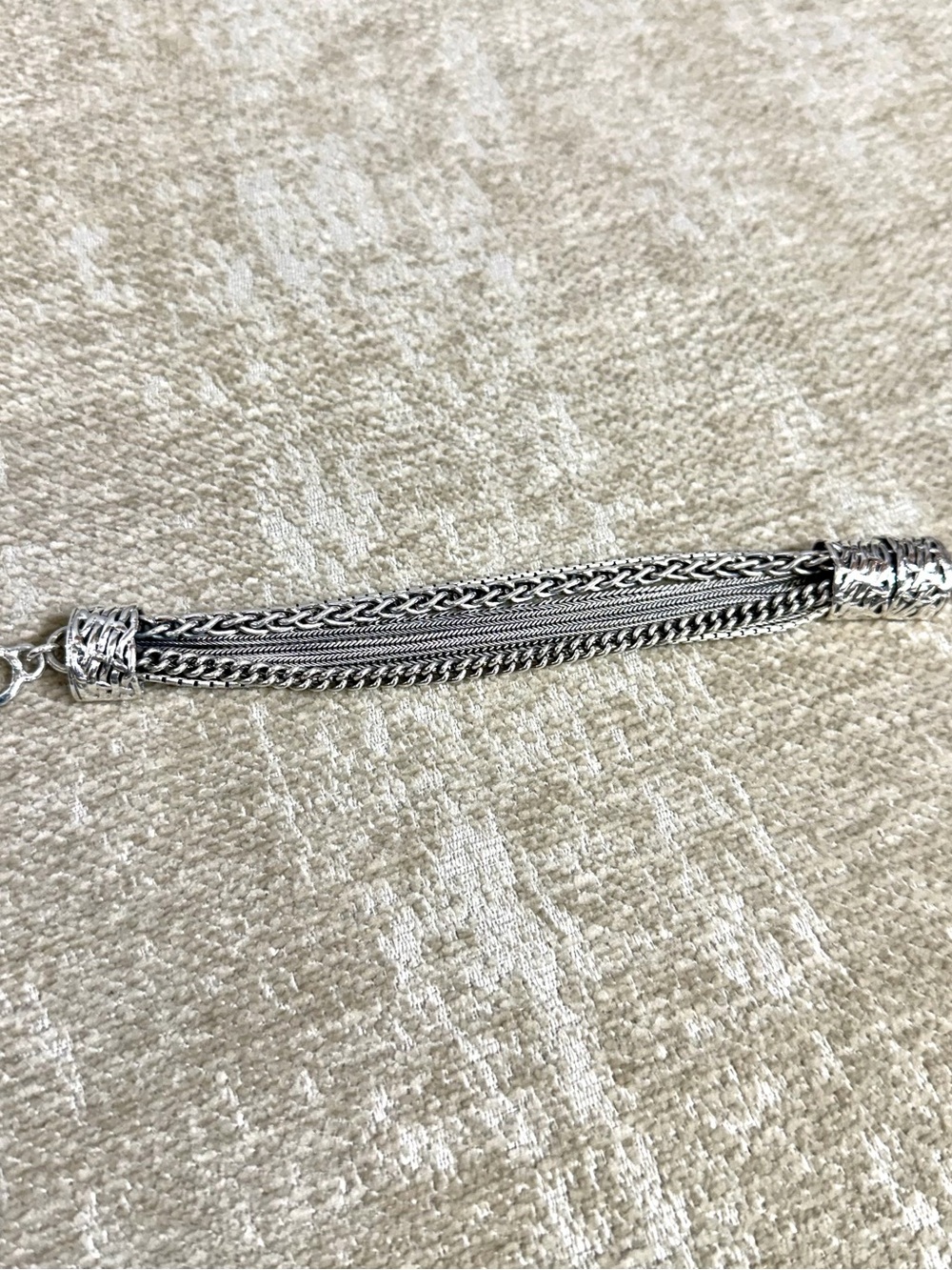 Silpada Silver ‘Talk of the Town’ Multi-Strand Bracelet - Picture 13 of 16